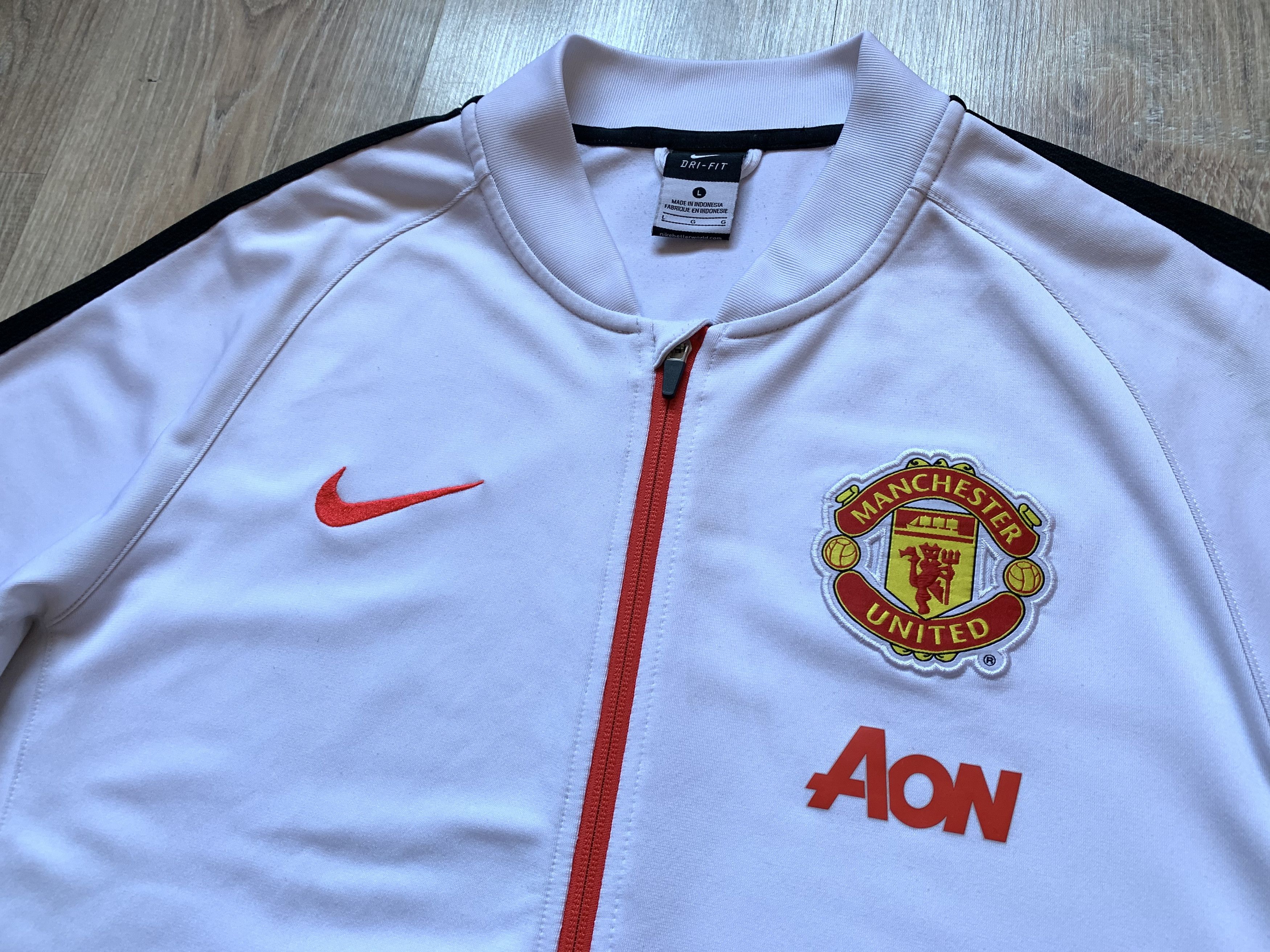 Nike Manchester United Aon Zip Olymic Sweatshirt