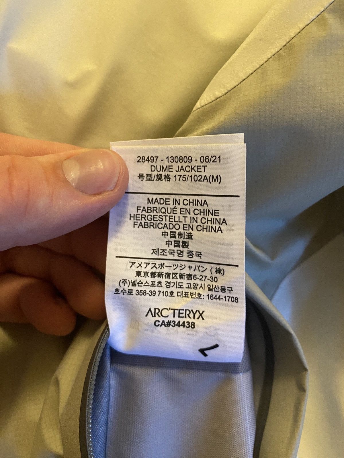 Arc'Teryx Arcteryx System A Dume Jacket | Grailed