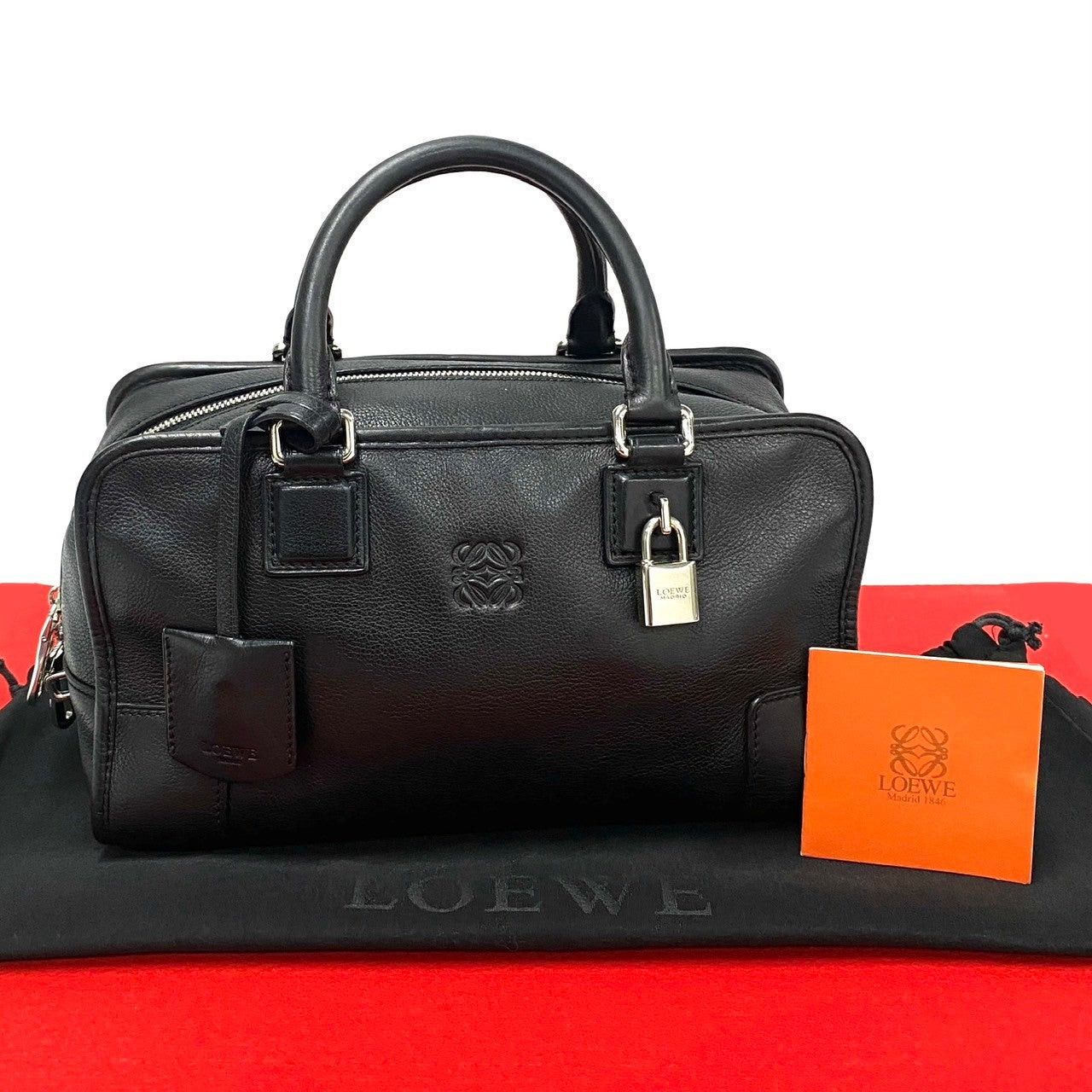 Loewe Loewe Handbag Black Leather Size ONE SIZE - 1 Thumbnail