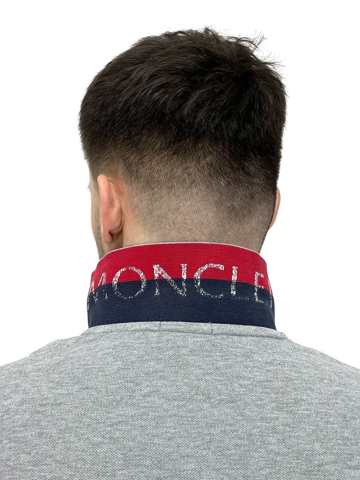 Moncler Moncler Maglia Polo Manica Corta Grey Logo T-Shirt – Size M Size US M / EU 48-50 / 2 - 9 Thumbnail