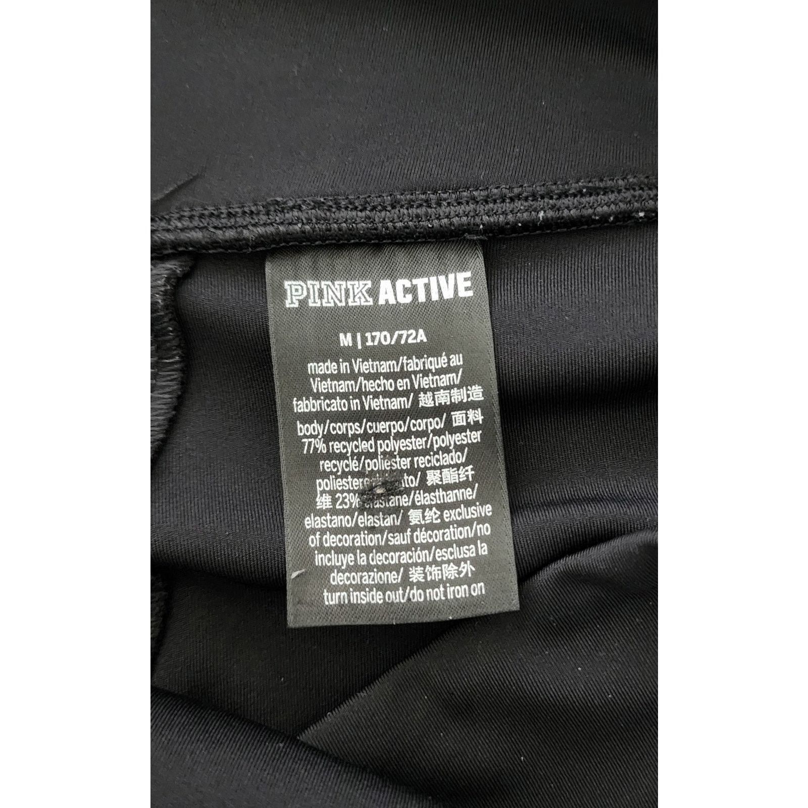 Victoria's Secret Victoria's Secret PINK Activewear leggings Black medium Size 36" / US 14 / IT 50 - 4 Thumbnail
