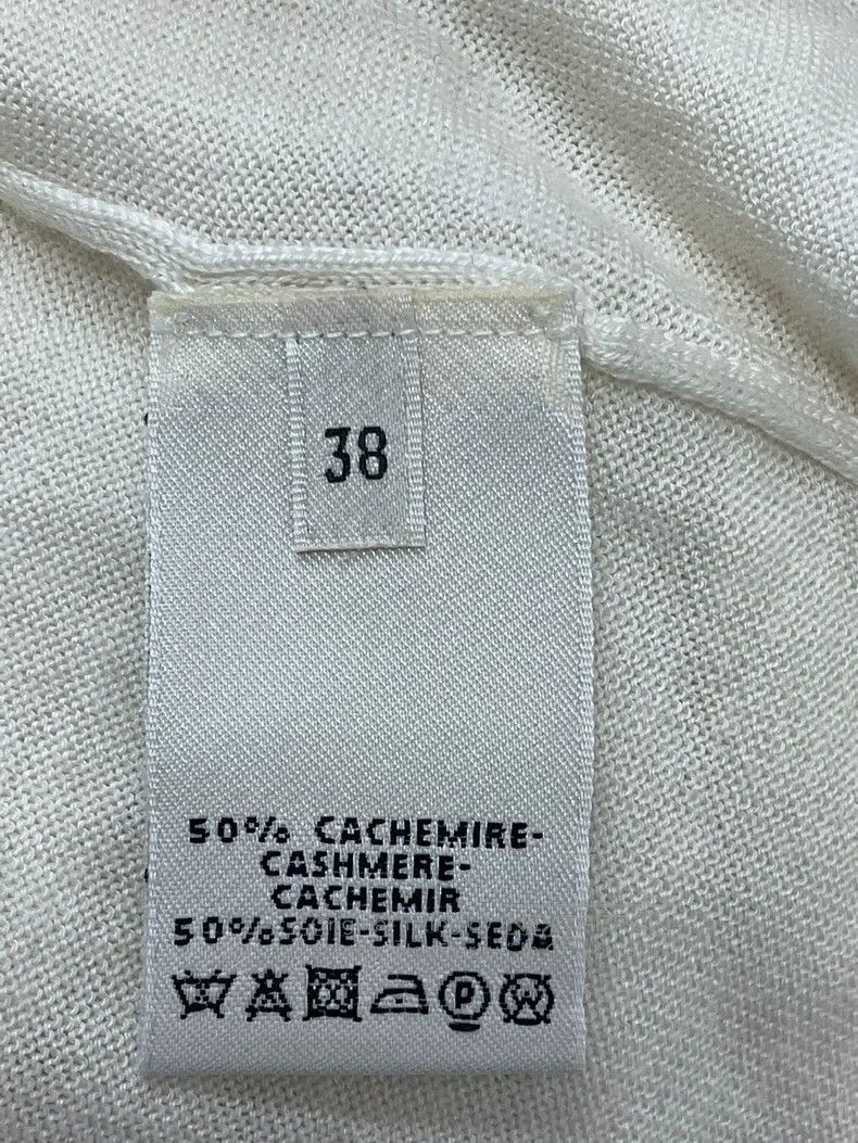 Hermes Hermes White High Neck Knit Sweater Size XS / US 0-2 / IT 36-38 - 5 Thumbnail