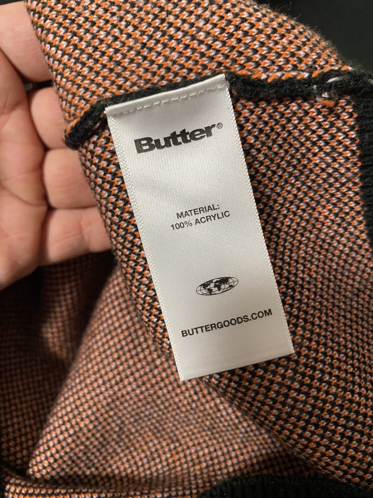 Butter Goods Butterfly Logo Knitted Sweater Size: M