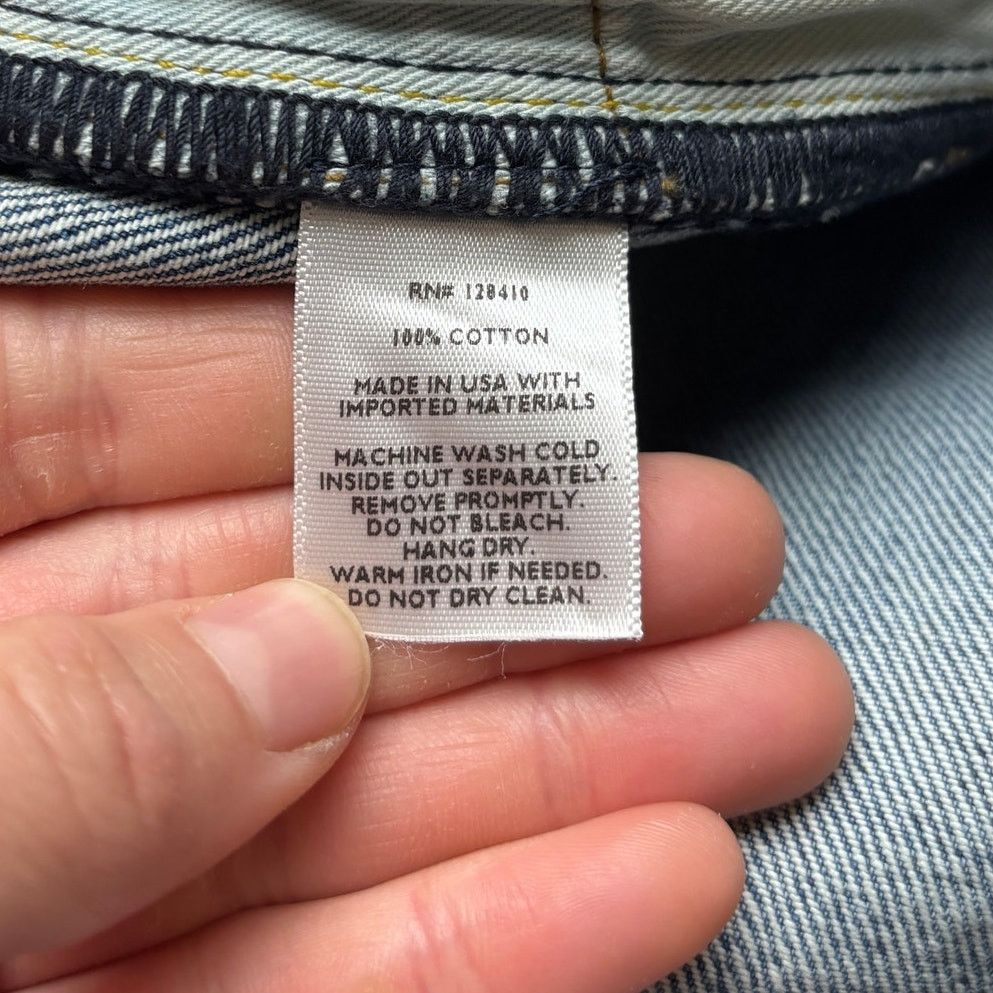 Sid Mashburn $175 Sid Mashburn Slim Straight Jeans 32x30 Made in USA Size US 32 / EU 48 - 3 Thumbnail