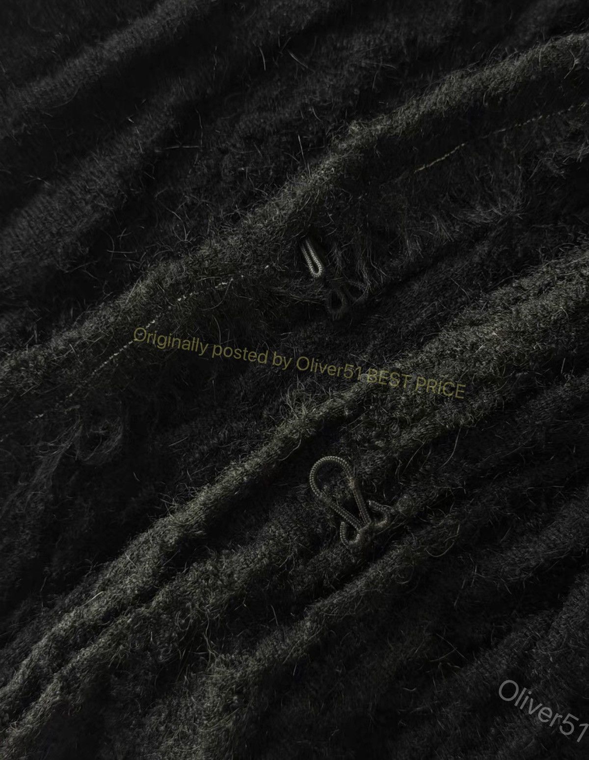 Uma Wang Uma Wang early cashmere‑mohair robe coat YYYY17/2610 Size S / US 4 / IT 40 - 6 Thumbnail