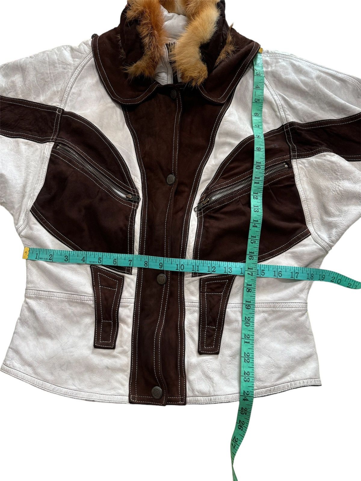 Japanese Brand × Vintage JAPANESE RARE DESIGN LEATHER JACKET Size US S / EU 44-46 / 1 - 14 Thumbnail