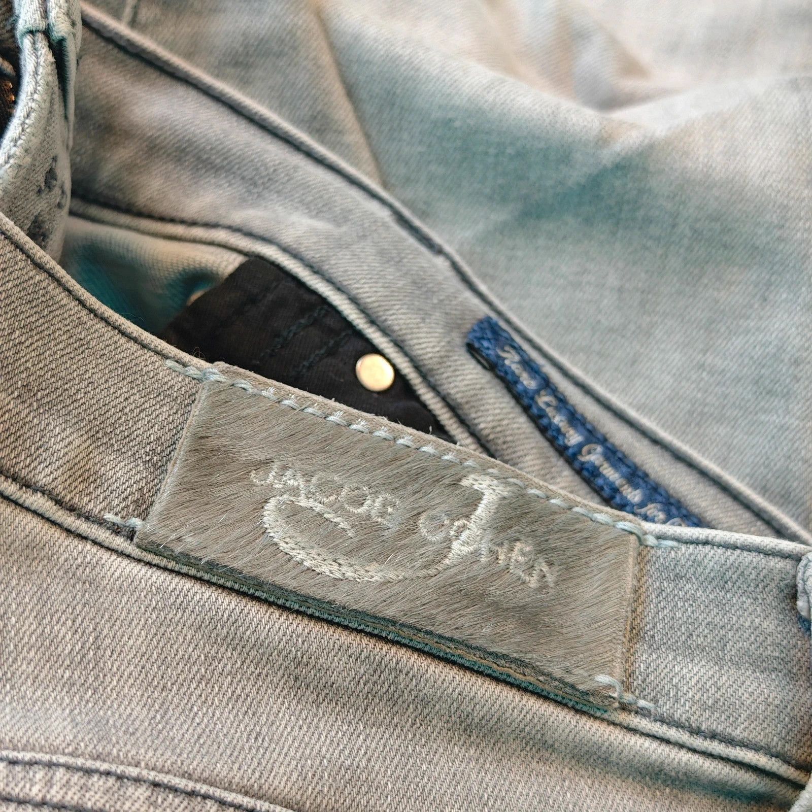 Jacob Cohen Jacob Cohen Jeans Womens 28 Gray straight regular handmade Size 28" / US 6 / IT 42 - 3 Thumbnail