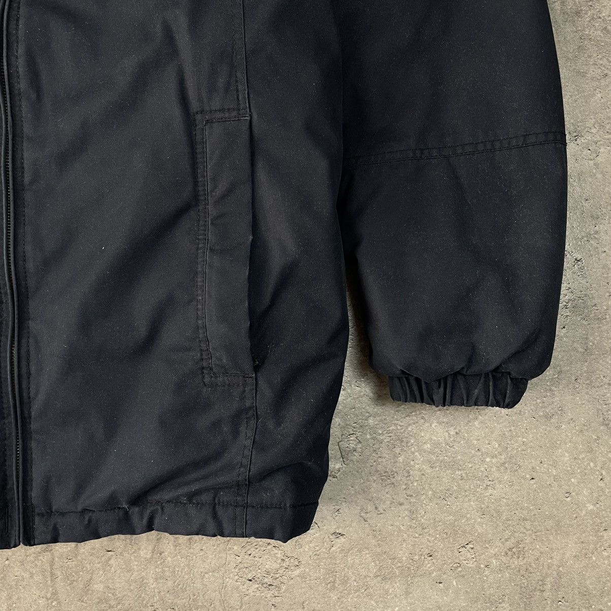 Schott Vintage 00s Down Jacket Schott Bomber Puffer USA Nylon Size US S / EU 44-46 / 1 - 7 Thumbnail