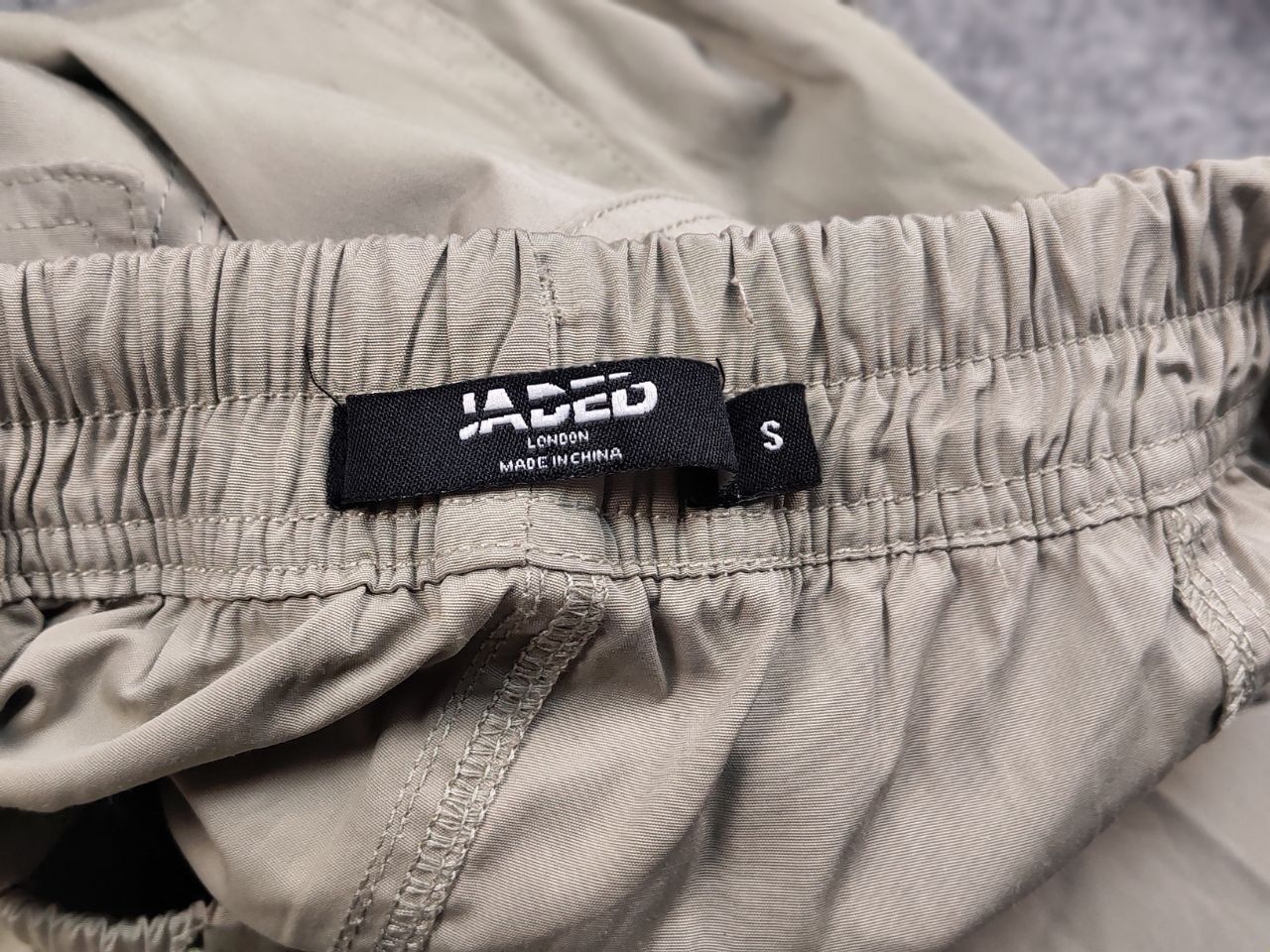 Jaded London Jaded London Stone relaxed fit Multi pocket cargo Zip Pants Size US 32 / EU 48 - 16 Thumbnail