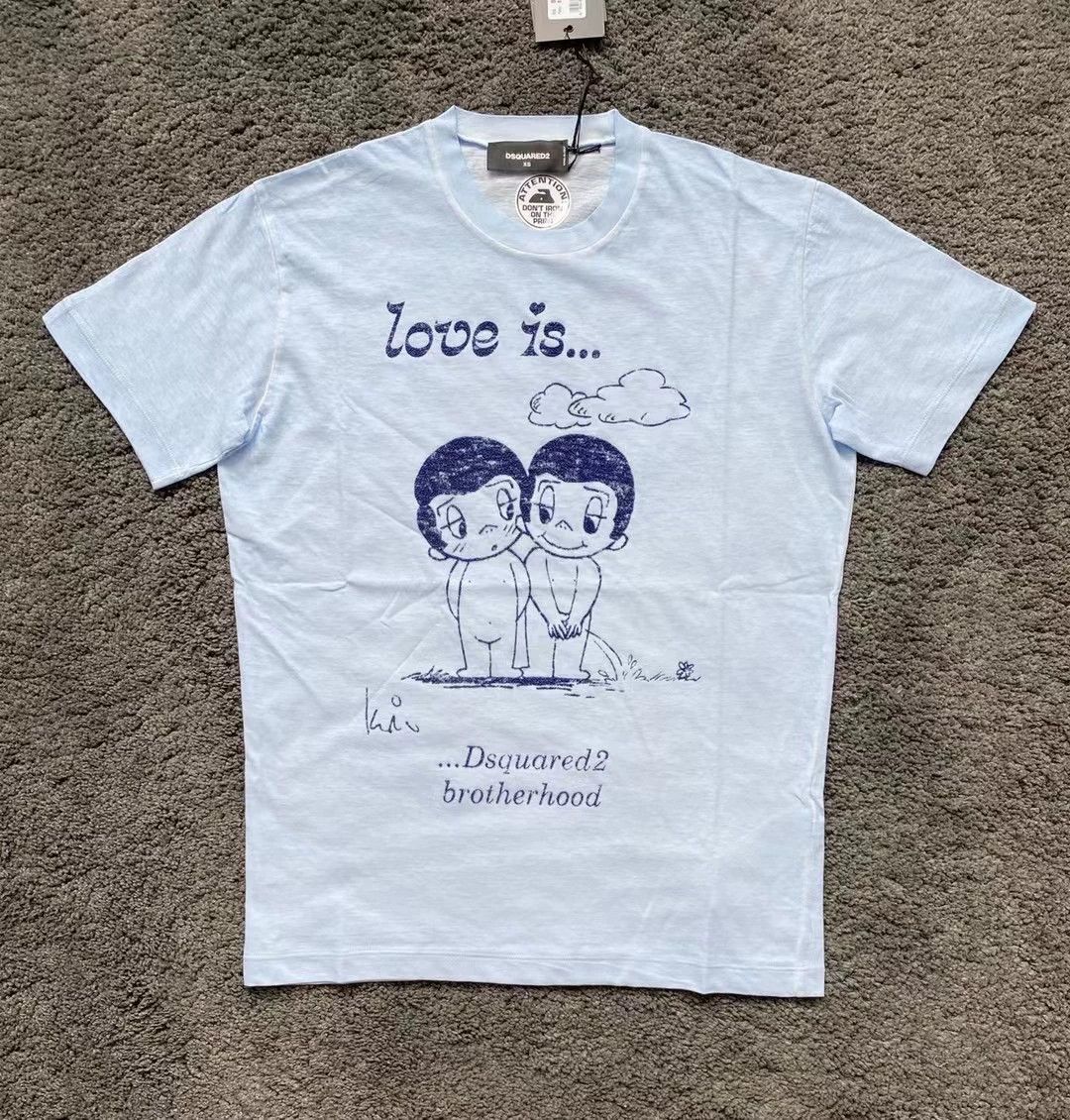 Dsquared2 Dsquared2 2020FW light blue cartoon T-shirt XS/S/M Size US XS / EU 42 / 0 - 3 Thumbnail