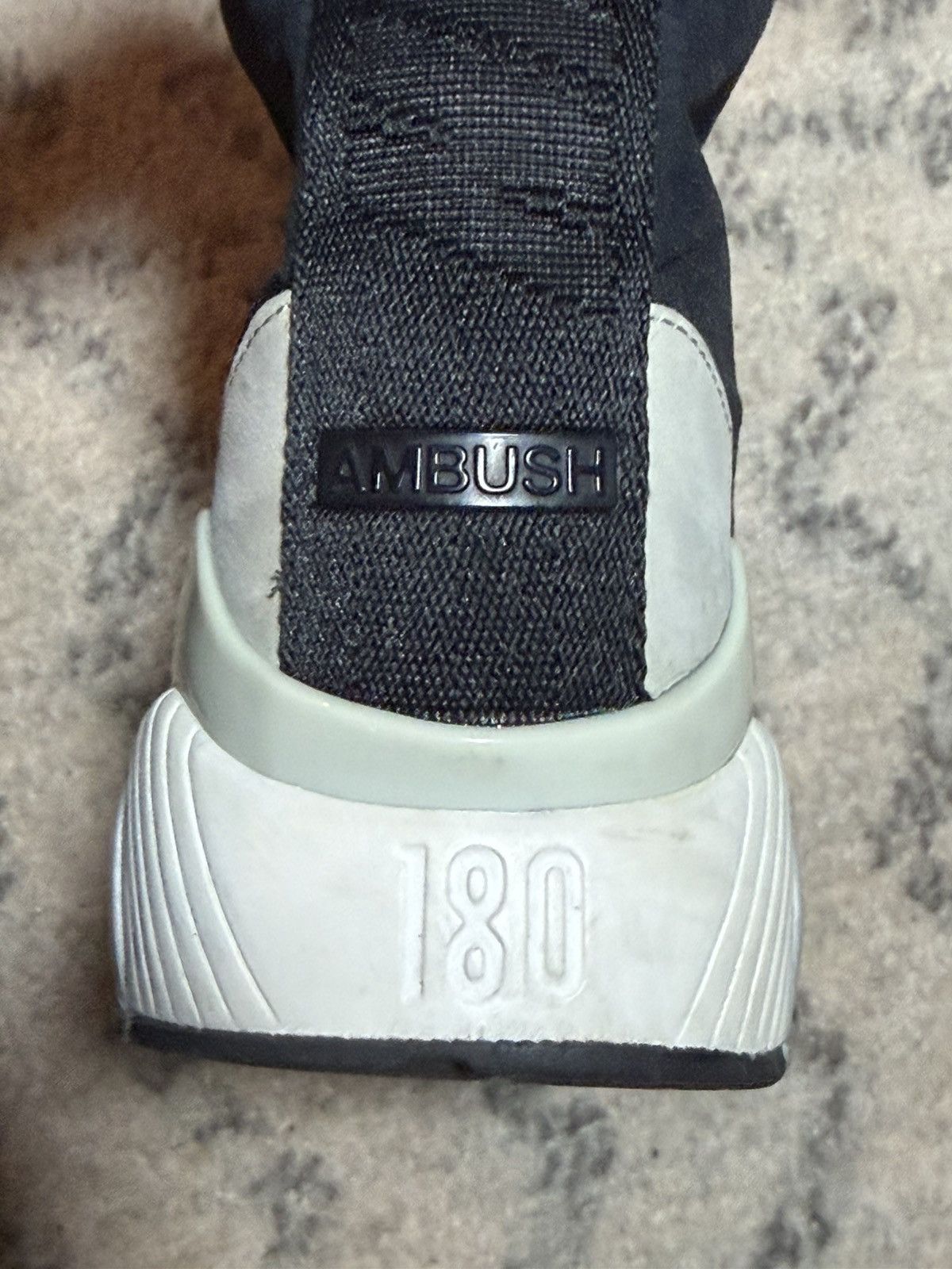 Nike Nike Air Max 180 High “AMBUSH Black” 2019 Size US 7.5 / EU 40-41 - 7 Thumbnail