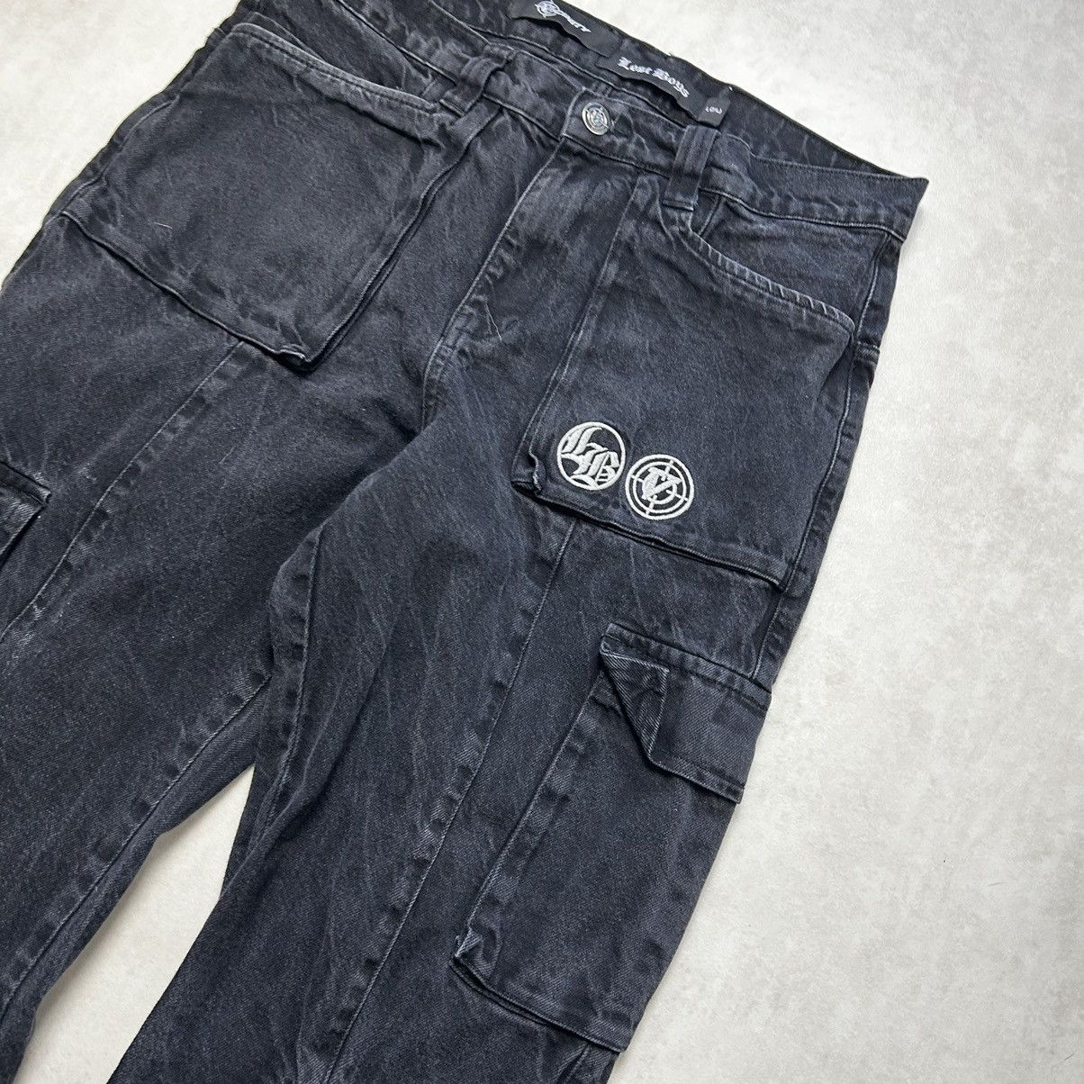 Lost Boys Archives Vicinity X Lost Boys Baggy Cargo Denim pants Size US 31 - 2 Thumbnail
