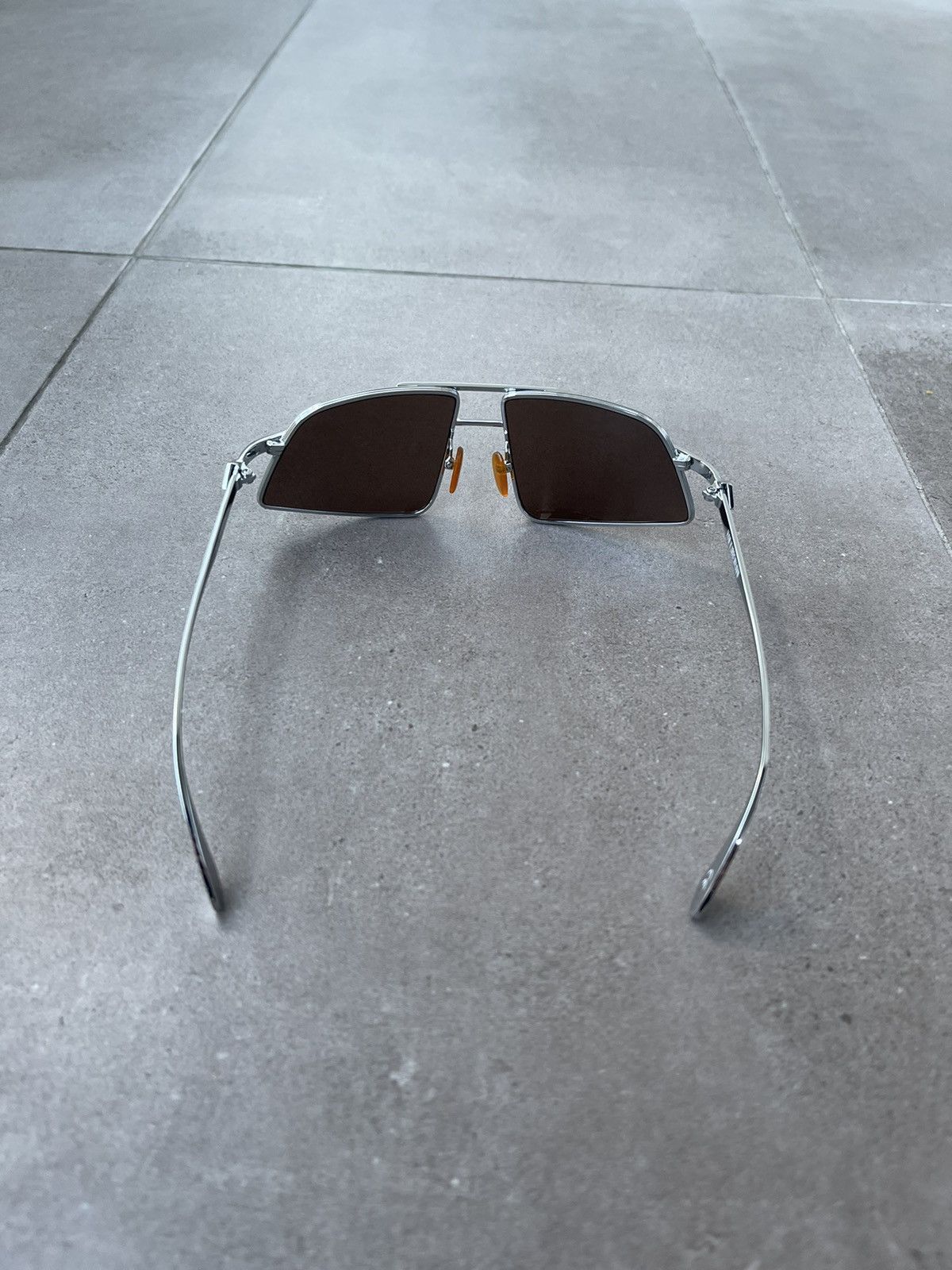 Han Kjobenhavn !DS! SS23 Han Kjobenhavn Demo High Silver Brown Sunglasses Size ONE SIZE - 15 Thumbnail