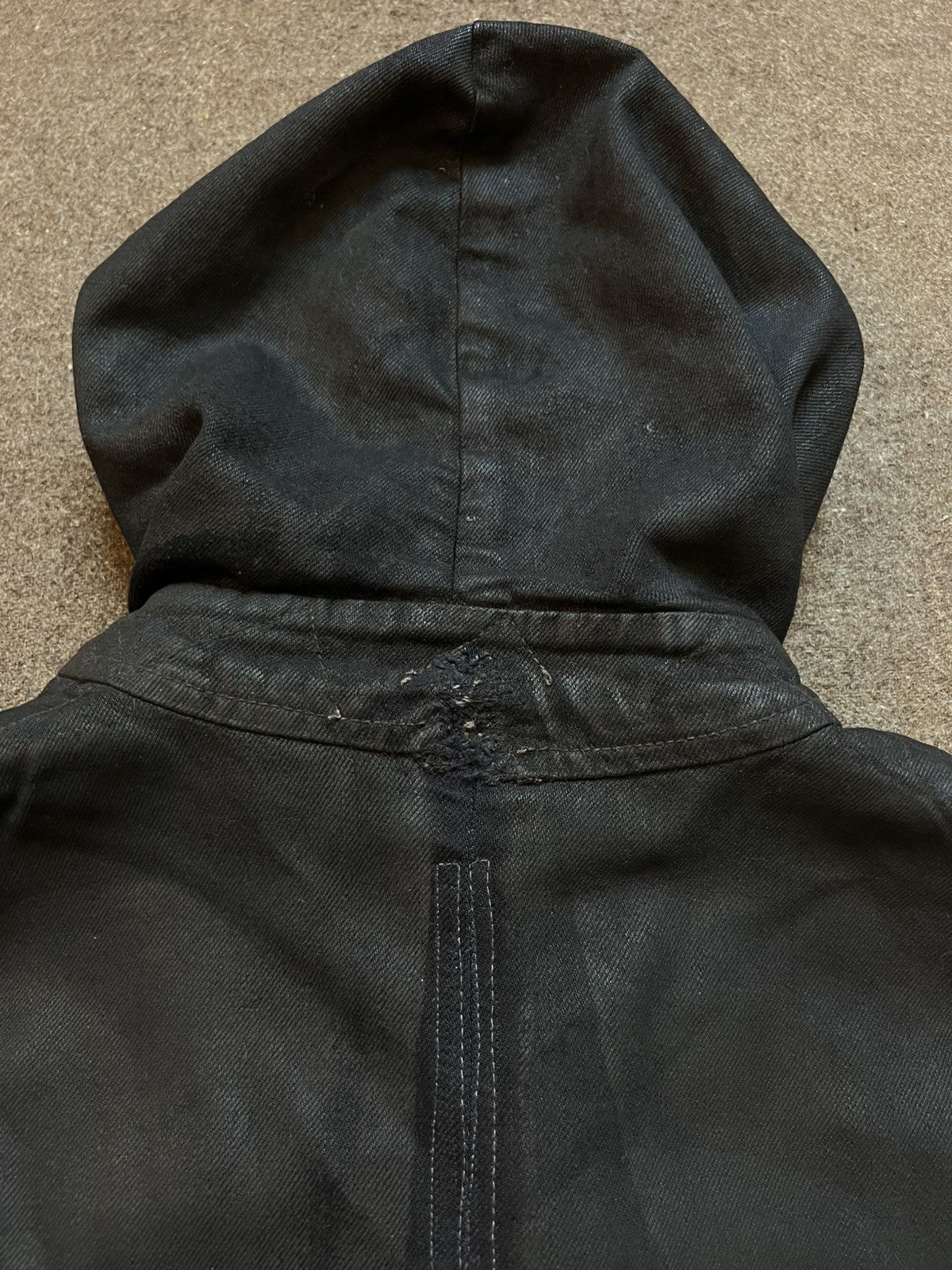 Rick Owens Rick Owens 2000’s Waxed Fishtail Parka Size US S / EU 44-46 / 1 - 18 Thumbnail