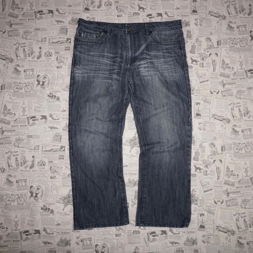 Vintage 38 - Vintage Y2K buffalo jeans 2000s baggy wide denim pants Size US 38 / EU 54 - 2 Thumbnail