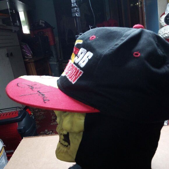 Vintage DS Vintage John Force World Champion 1996 Snap Back Hat Size ONE SIZE - 2 Thumbnail