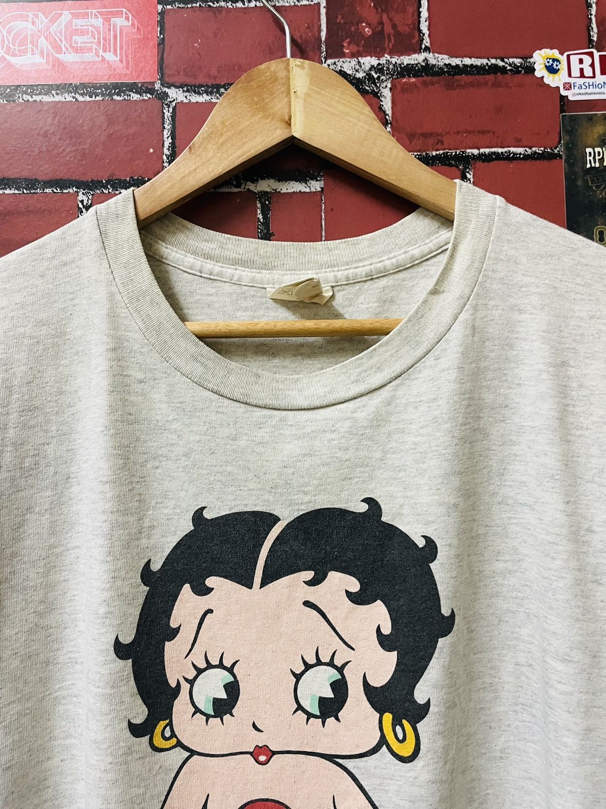 Vintage VINTAGE BETTY BOOP 90s SHIRTS Size US L / EU 52-54 / 3 - 3 Thumbnail