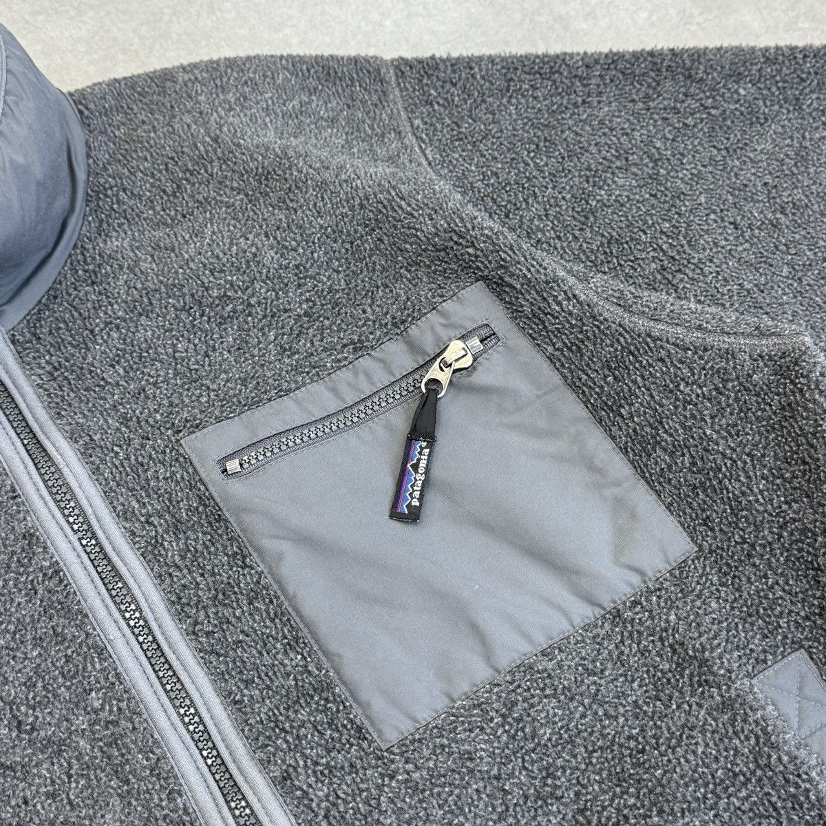 Patagonia Vintage Patagonia Retro Fleece Jacket Nylon Pocket 90s Men Size US M / EU 48-50 / 2 - 9 Thumbnail
