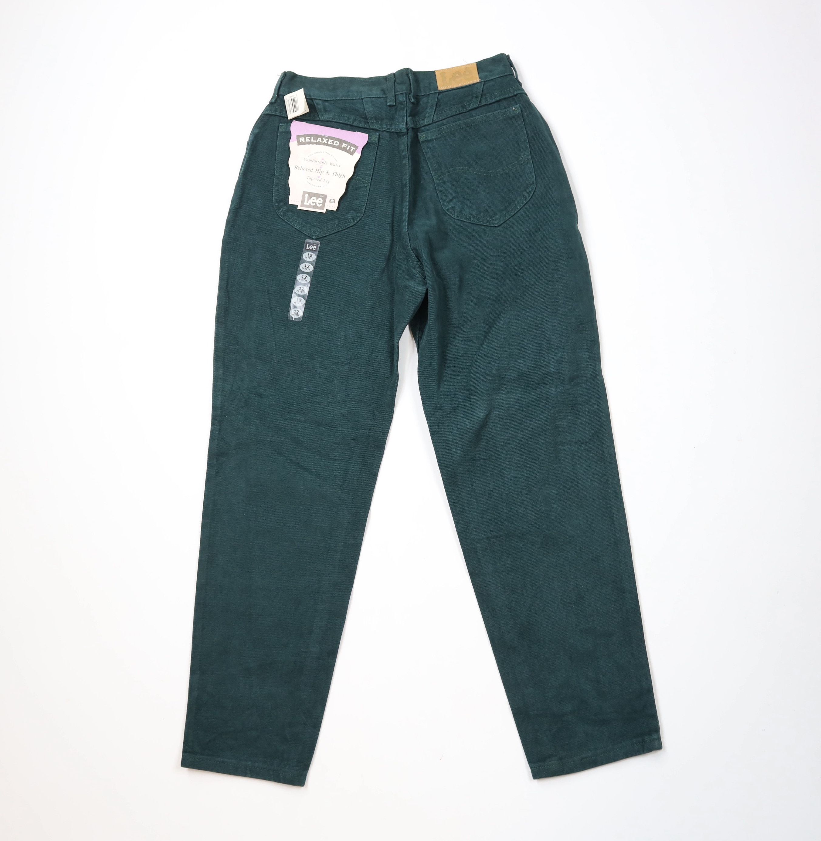 Lee × Vintage Deadstock Vintage 90s Lee Fit Tapered Leg Jeans Green USA Size 34" / US 12 / IT 48 - 10 Thumbnail