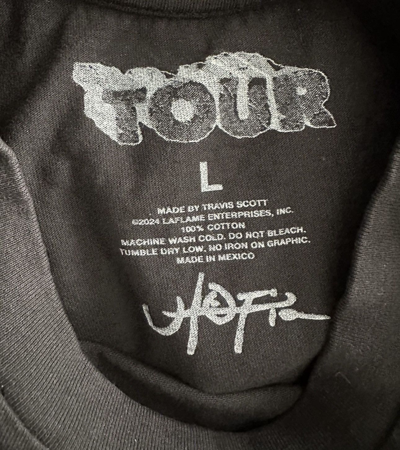 Travis Scott EUROPE TRAVIS SCOTT MERCH Size US L / EU 52-54 / 3 - 3 Thumbnail