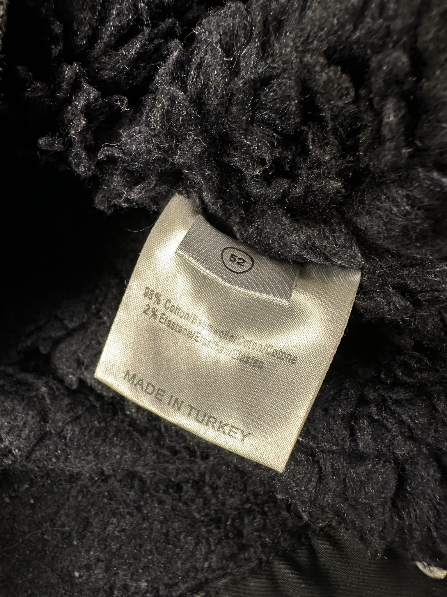 Won Hundred Won Hundered Sherpa Denim Washed Faded Boxy Jacket Size US M / EU 48-50 / 2 - 10 Thumbnail