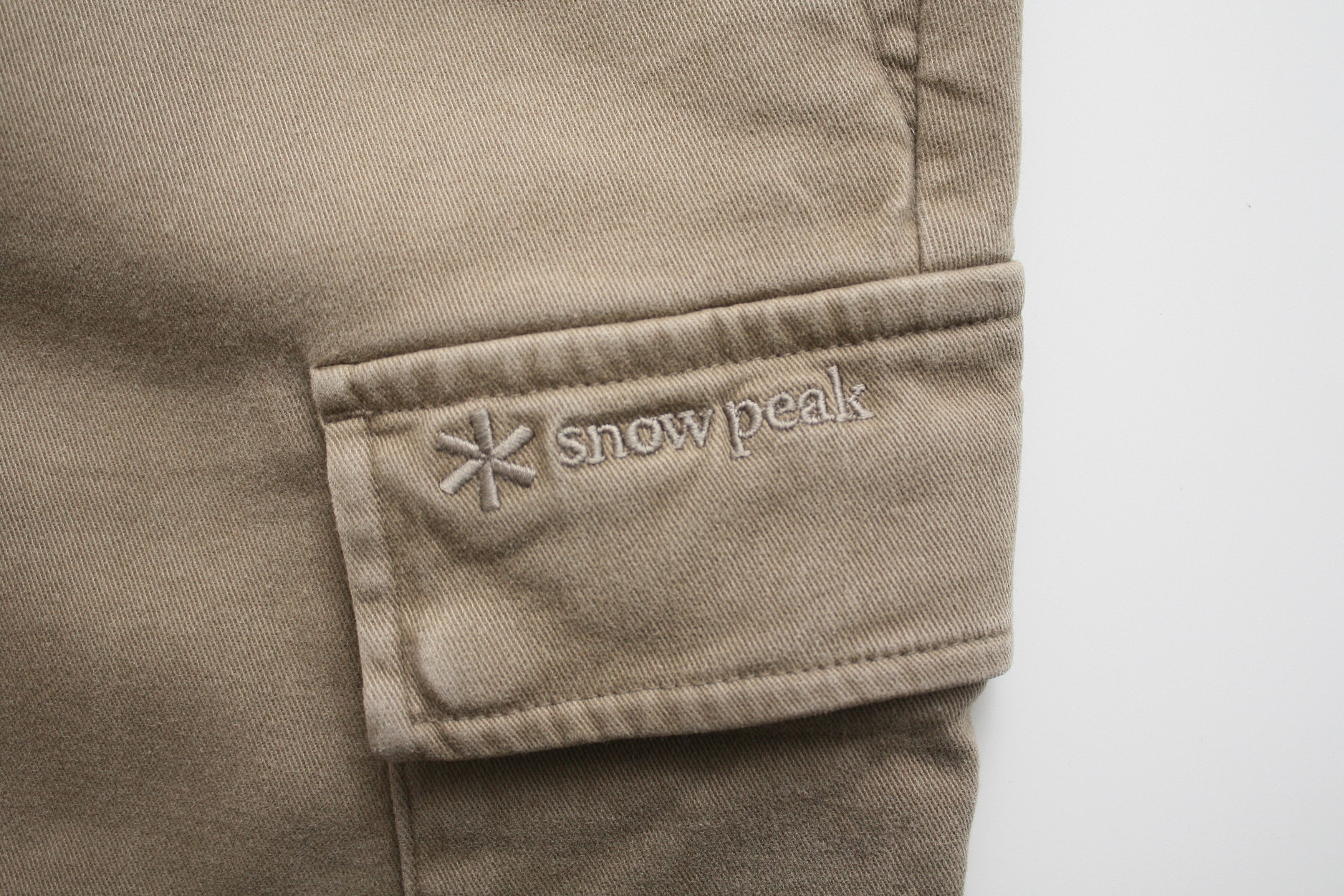Snow Peak Snow Peak Beige Cargo Jogger Men's Medium Size US 30 / EU 46 - 5 Thumbnail