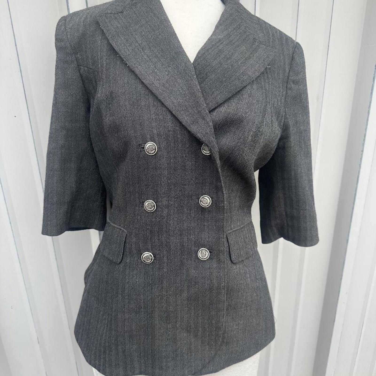 Juicy Couture Jeans Juicy Couture Women's Grey Jacket Size M / US 6-8 / IT 42-44 - 1 Thumbnail