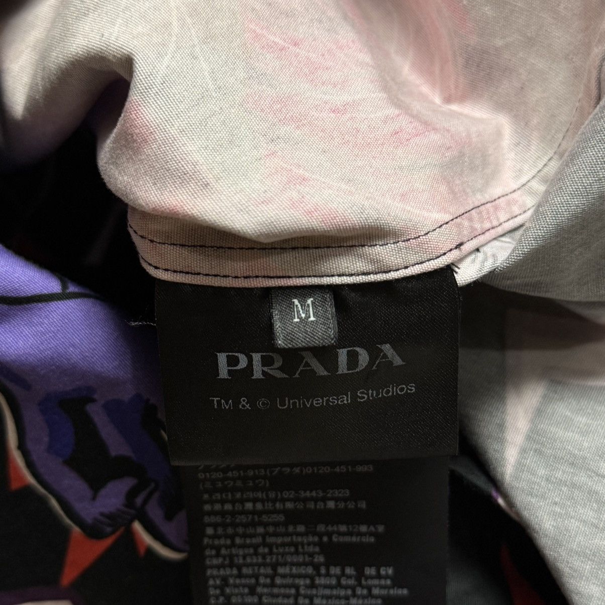 Prada × Universal Studios Prada Frankenstein Rose Poplin Shirt Size US M / EU 48-50 / 2 - 5 Thumbnail
