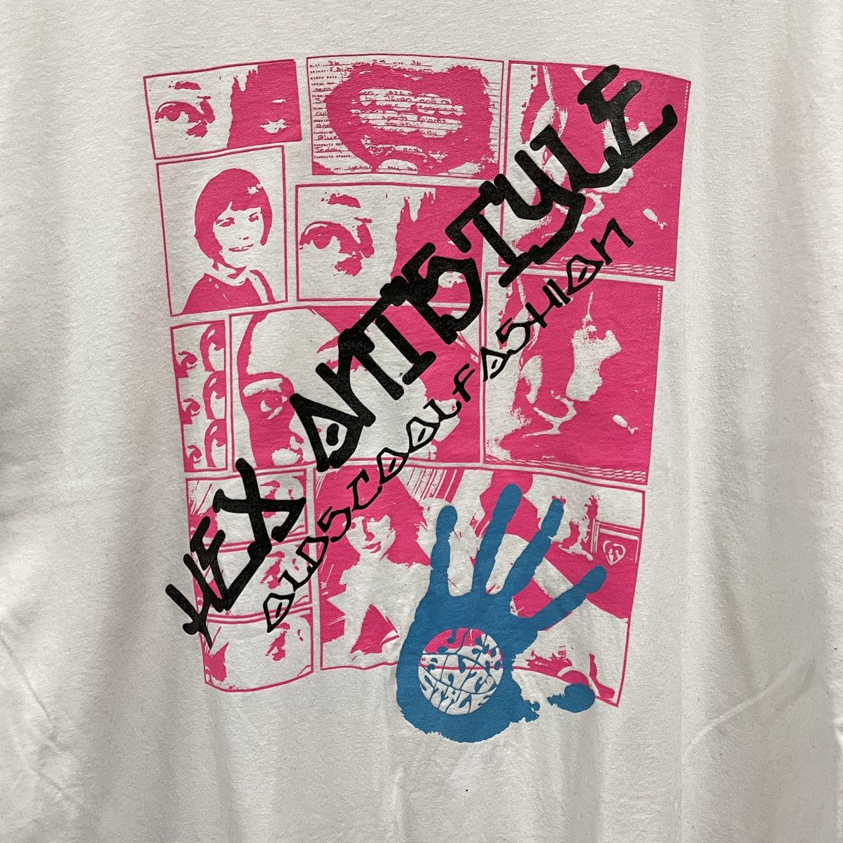 Beauty Beast Vintage 90s Hex Antistyle Tshirt Oldscoolfashion Size US L / EU 52-54 / 3 - 3 Thumbnail
