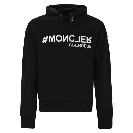 Moncler MONCLER Men Sweater K10978G00010 BLACK Size US XL / EU 56 / 4 - 1 Thumbnail