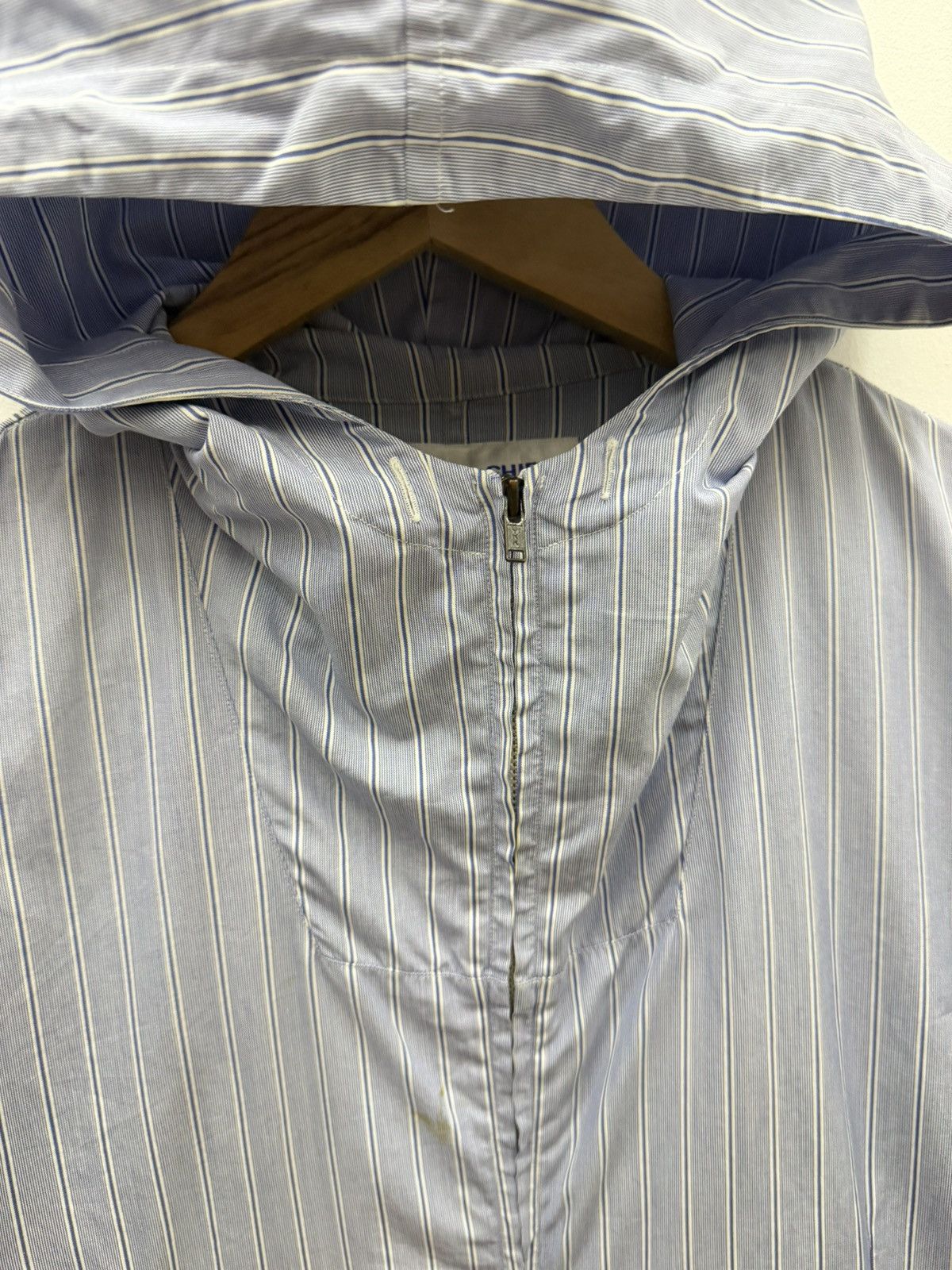 Comme des Garcons Comme des Garçons Striped Double Pocket Hoodie Light Jacket Size US S / EU 44-46 / 1 - 8 Thumbnail