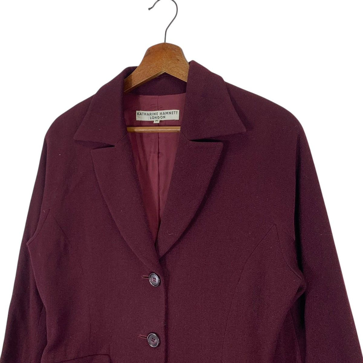 Katharine Hamnett London Vintage Katharine Hamnett London Wool Blazer Jacket Size US M / EU 48-50 / 2 - 4 Thumbnail