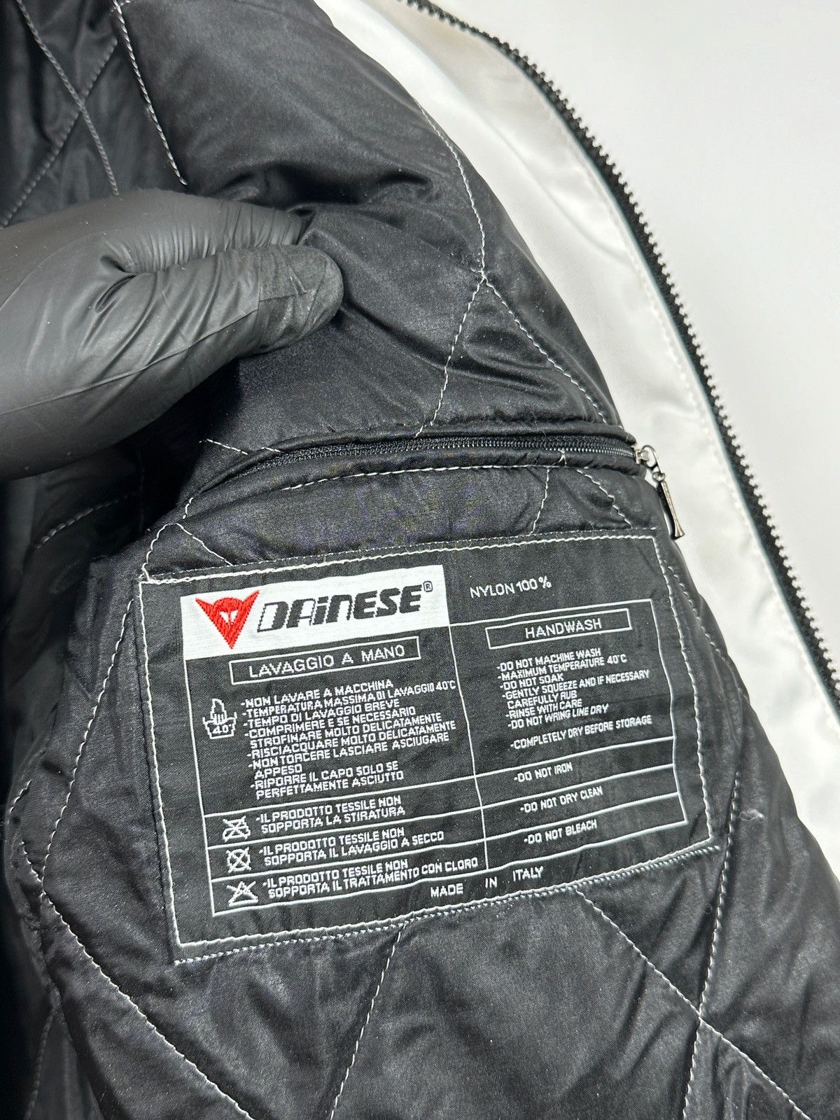 Dainese 90s Vintage Dainese Nylon Moto Racing Jacket / Vest Size US M / EU 48-50 / 2 - 21 Thumbnail
