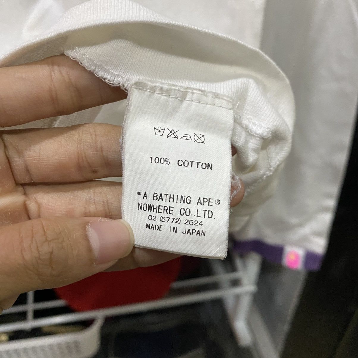 Bape Multi colour bape long sleeve Size US S / EU 44-46 / 1 - 13 Thumbnail