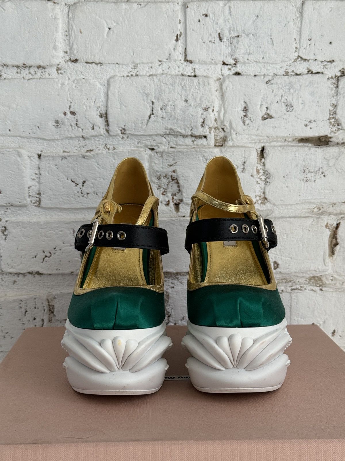 Miu Miu Miu miu runway fairy ballet heels Size US 7 / IT 37 - 12 Thumbnail