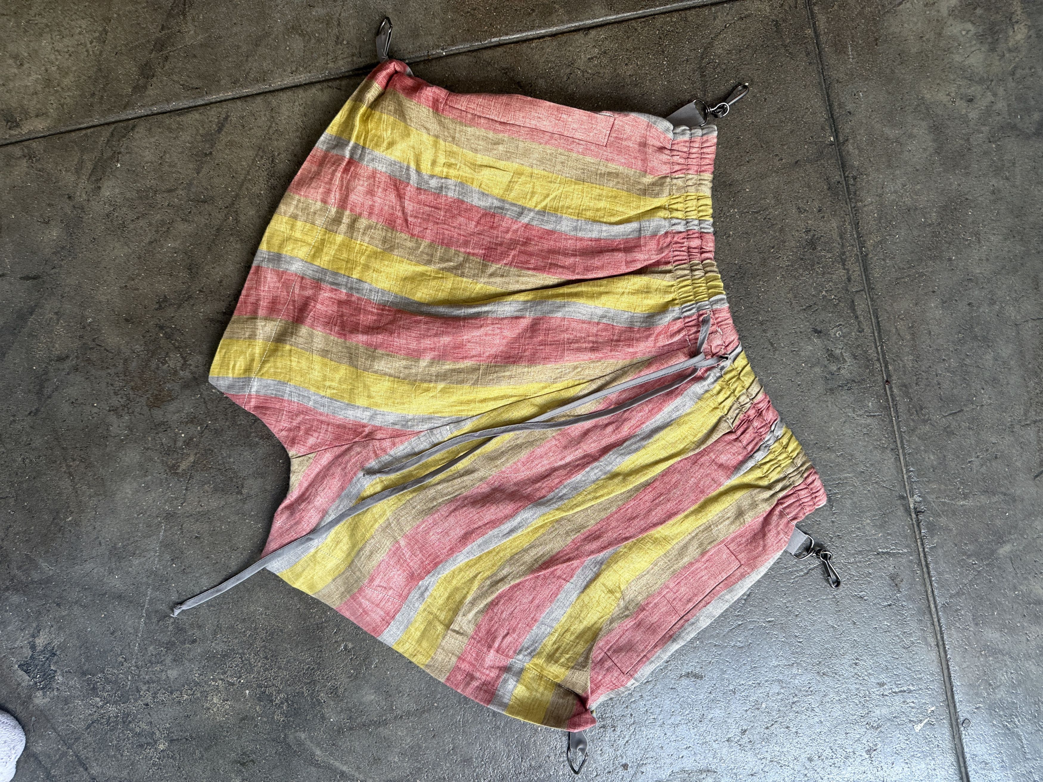 Vivienne Westwood 1/1 2012 Sample Anglomania Linen Sample Combination Shorts Size 28" / US 6 / IT 42 - 8 Thumbnail