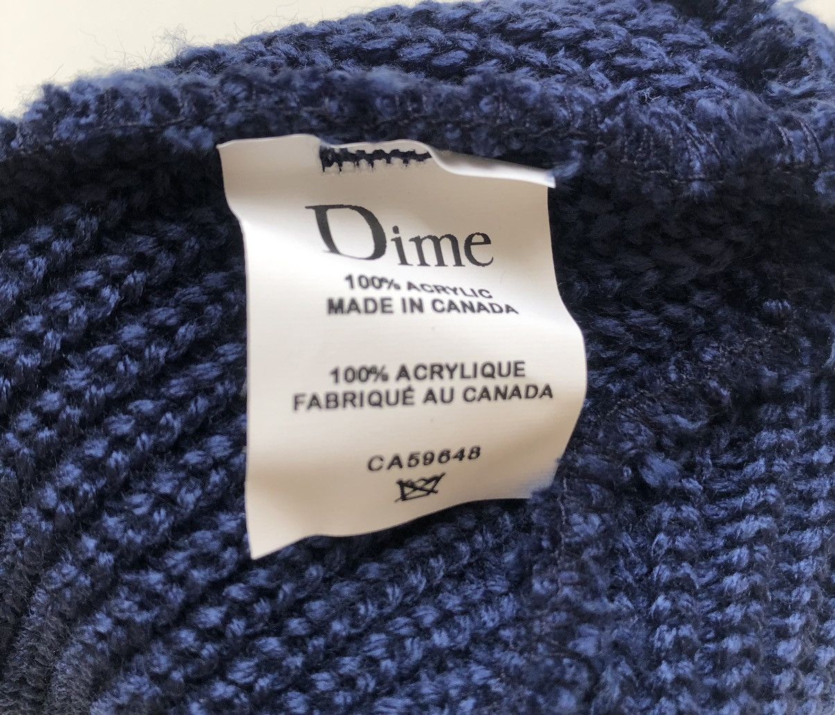 Dime Dime STRIPED Beanie NAVY Size ONE SIZE - 3 Thumbnail