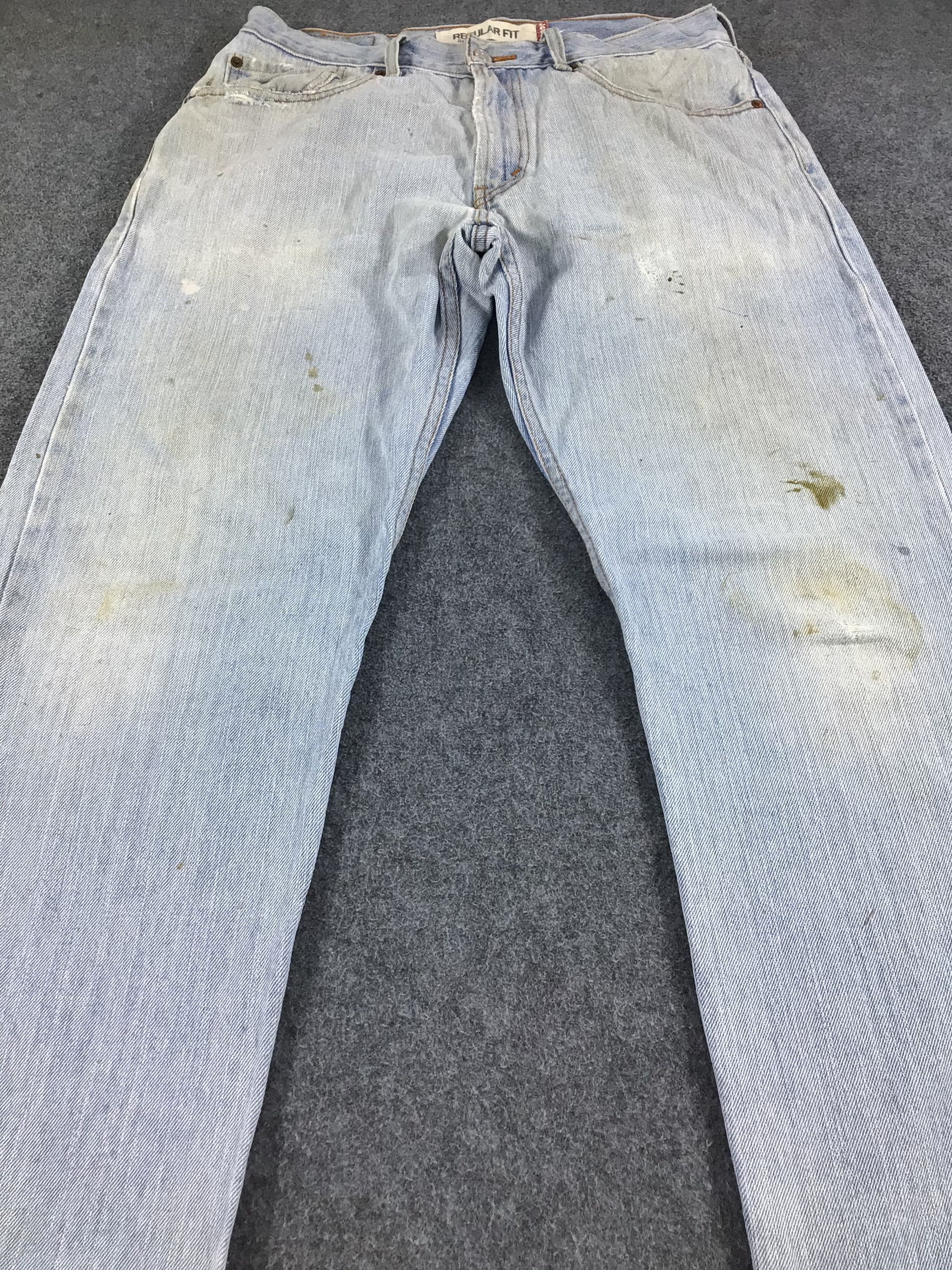 Levi's Vintage Levis 505 Jeans Regular Fit Denim KJ167 Size US 32 / EU 48 - 3 Thumbnail