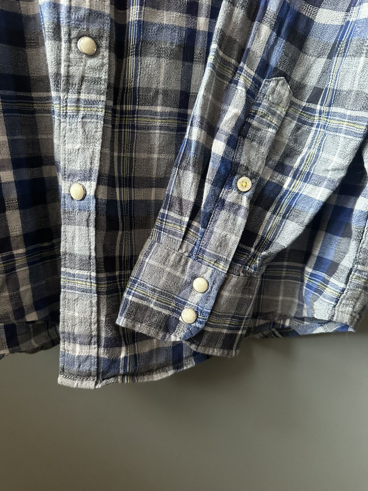 Lee Lee Western Check Cotton Shirt Size L Size US L / EU 52-54 / 3 - 4 Thumbnail