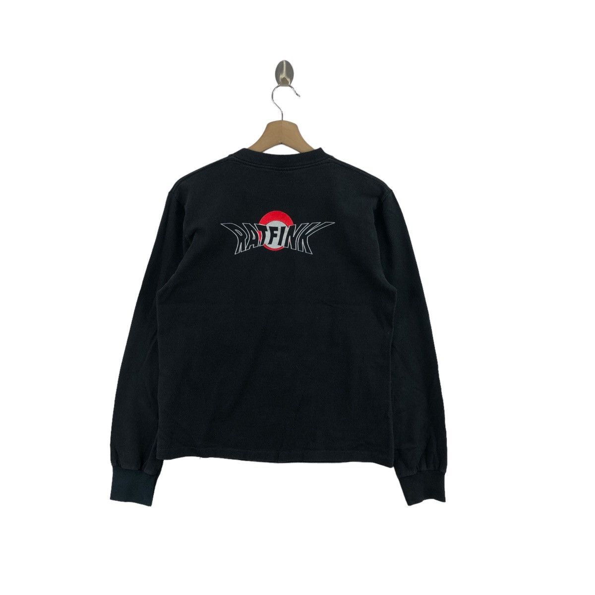 Cartoon Network × Vintage Pick!! Vtg 1994 RAT FINK HOT ROD Long Sleeve Tshirt Size US M / EU 48-50 / 2 - 2 Thumbnail