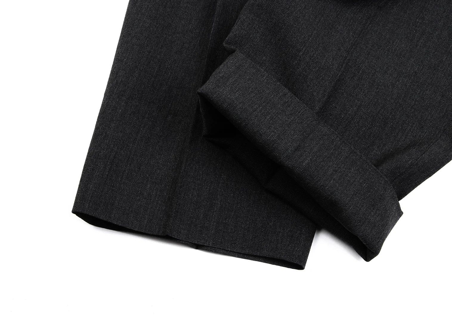 Jean Paul Gaultier Wool Tapered Trousers in Charcoal, Size 50 Size US 34 / EU 50 - 10 Thumbnail