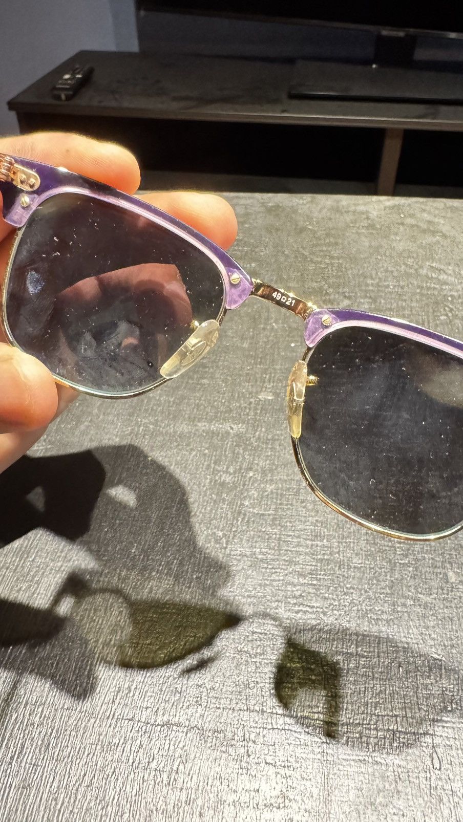 RayBan Rayban Clubmaster Sunglasses Custom 1 of 1 Size ONE SIZE - 8 Thumbnail