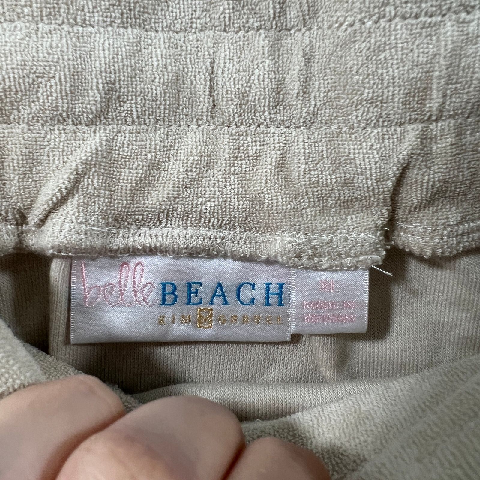 Other Belle Beach by Kim Gravel Poolside Terry Maxi Skirt Sand Size 30" / US 8 / IT 44 - 3 Thumbnail