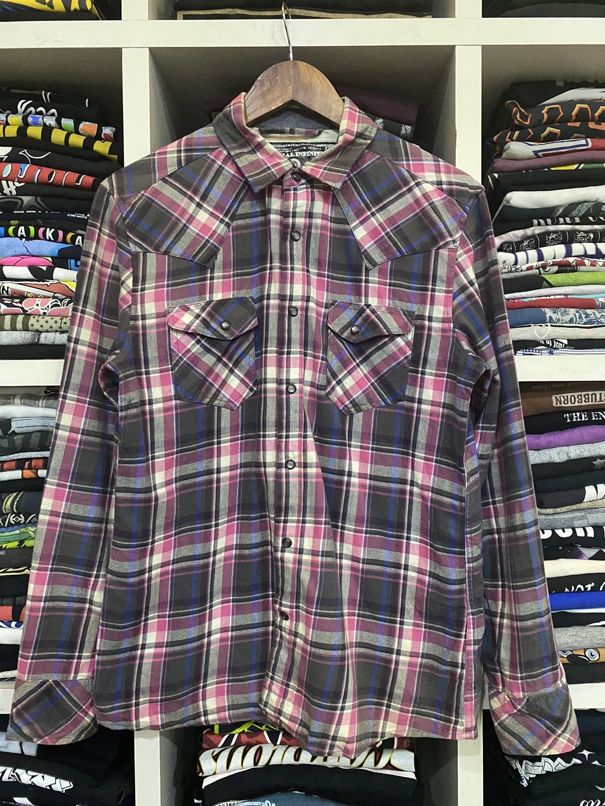 Flannel × Vintage Vintage Neutral Infinity Flannel Size US M / EU 48-50 / 2 - 2 Thumbnail