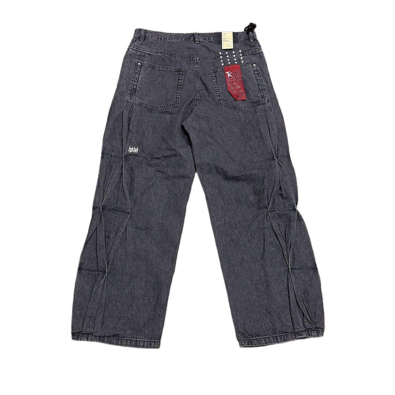 Ksubi Ksubi x Trippie Red Accordion Pants (Size 34) Size US 34 / EU 50 - 2 Thumbnail