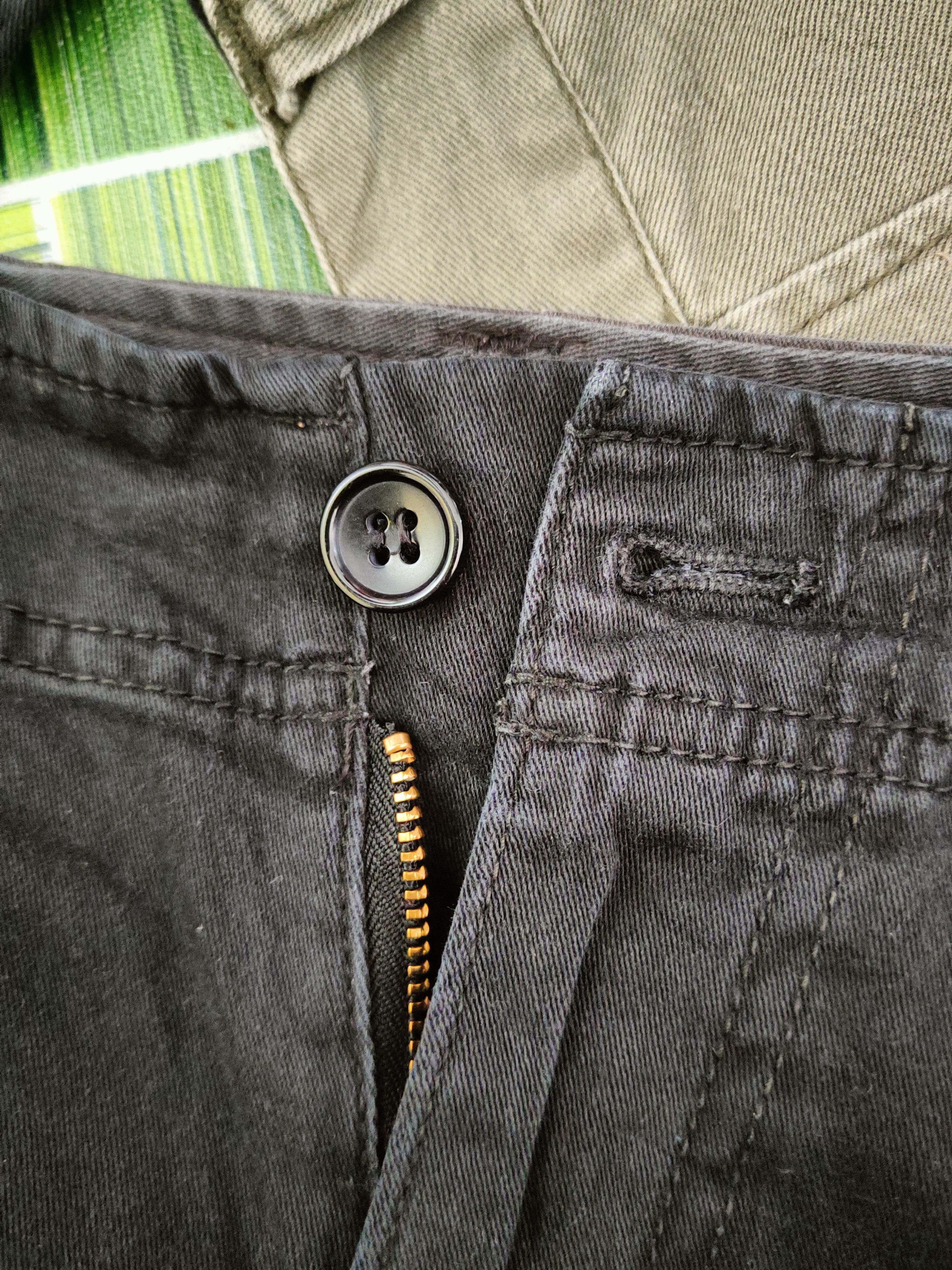 Japanese Brand DL A.v.v Standard Black Multipocket Cargo Pants #46-363 Size 27" / US 4 / IT 40 - 15 Thumbnail