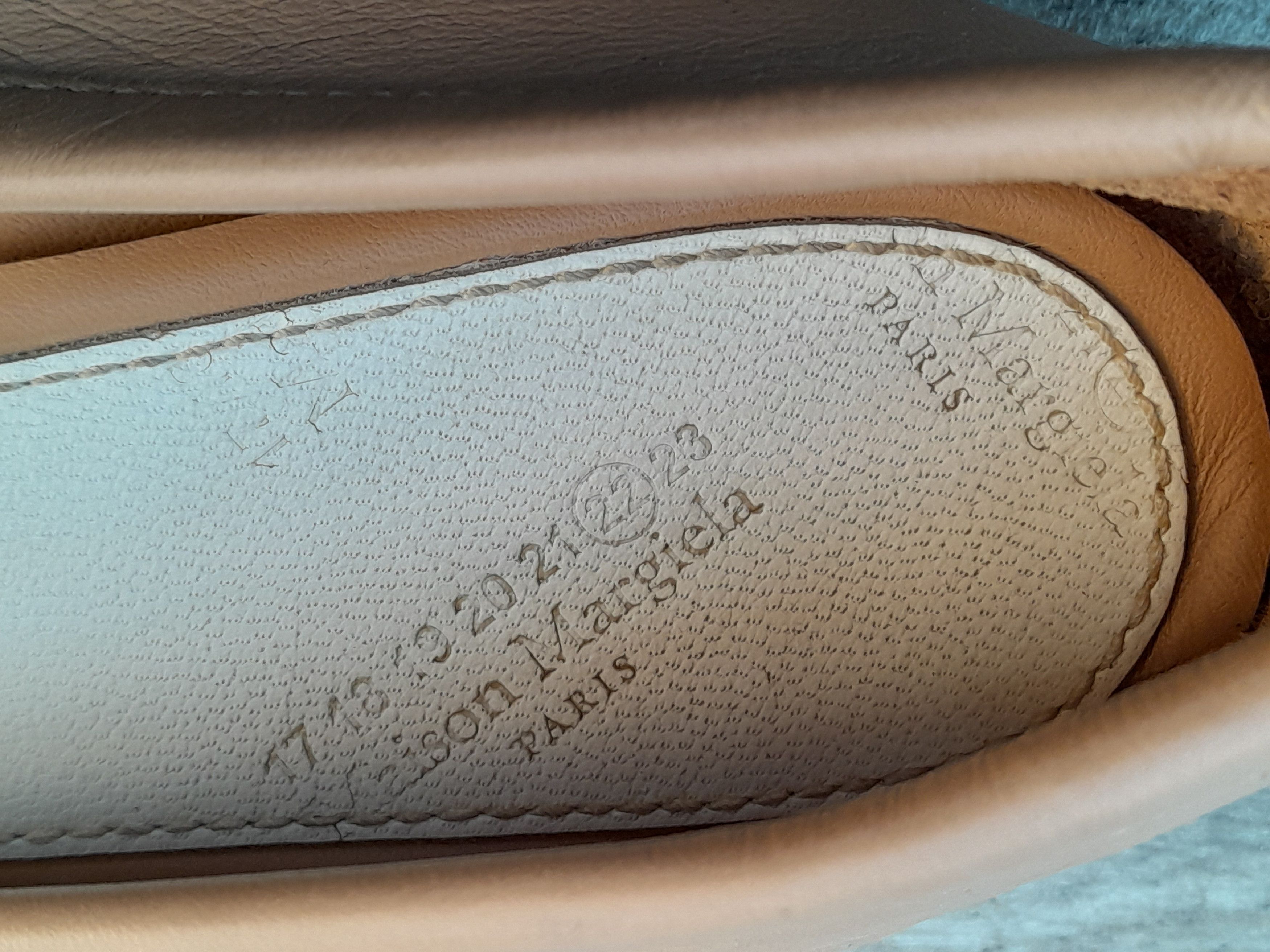 Maison Margiela Tabi leather ballet flats Size US 5 / IT 35 - 9 Thumbnail