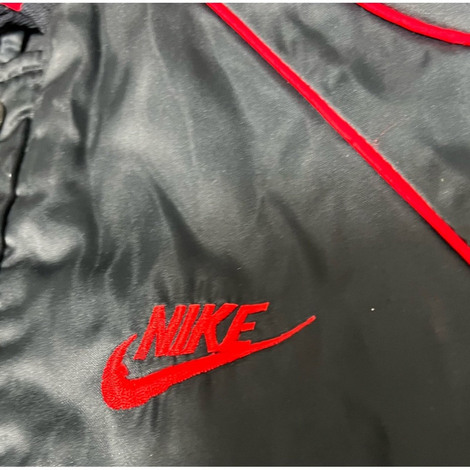 Jordan Brand Vintage 1985 Nike Air Jordan 1 Wings Satin Jacket Made USA Size US M / EU 48-50 / 2 - 8 Thumbnail
