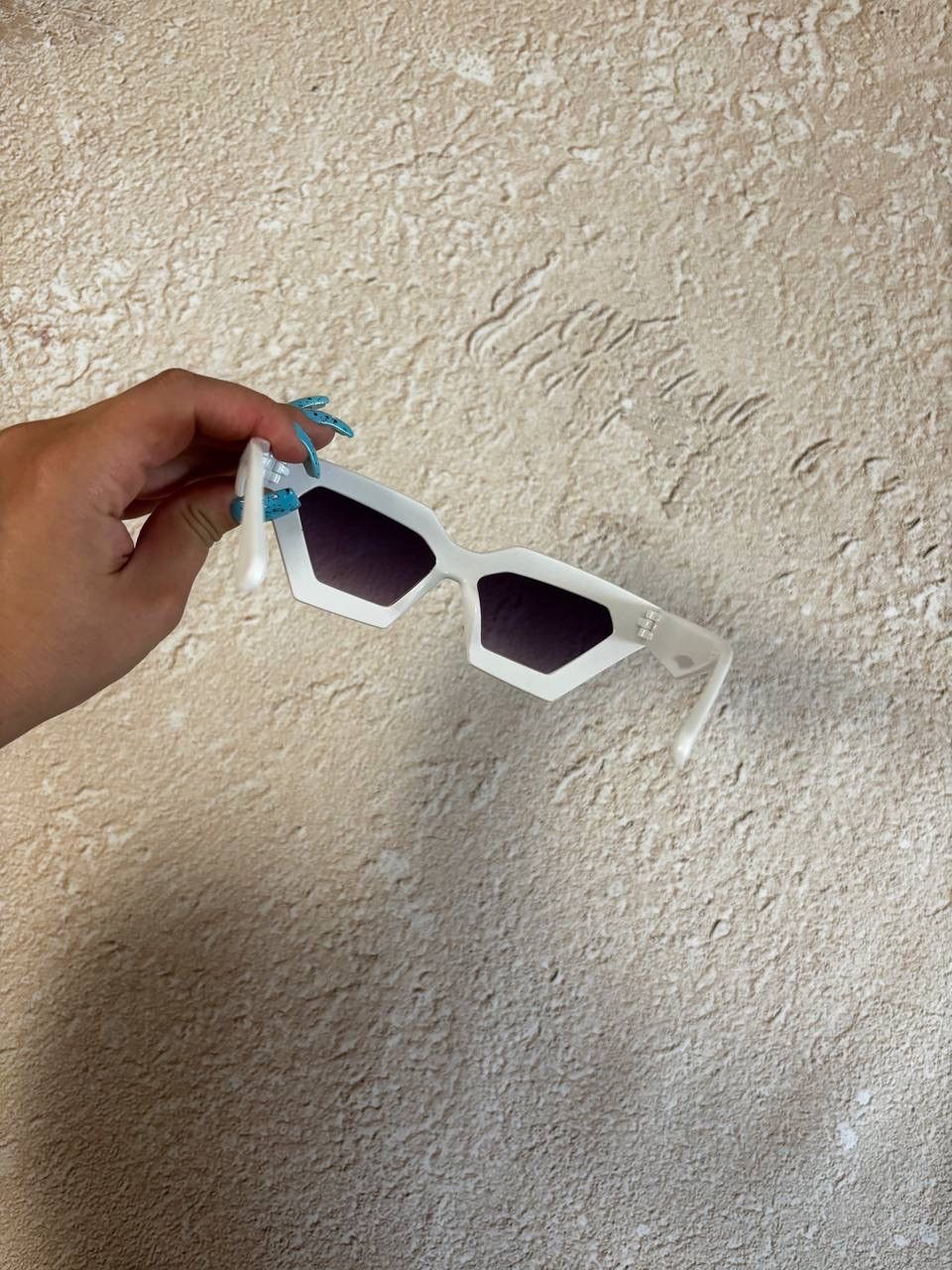Hysteric Glamour × Japanese Brand Vintage distressed futuristic sunglasses Size ONE SIZE - 3 Thumbnail