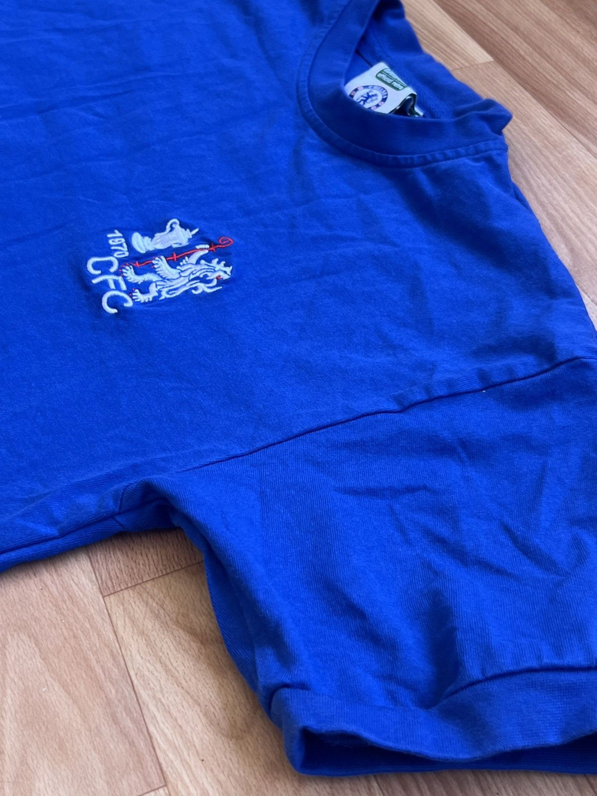 Other 1970/71 FC Chelsea Score Draw Remake Home Jersey Mens Blue M Size US M / EU 48-50 / 2 - 6 Thumbnail
